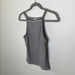 Stretchy high necked tank